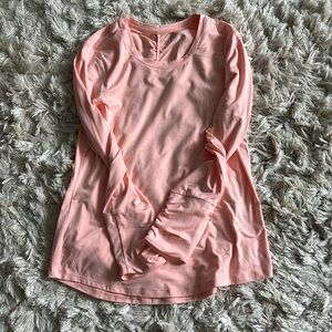 COPY - Title Nine EUC pink shirt with zipper pocket
